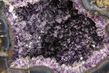 Purple Amethyst Geode - Uruguay #87493-3